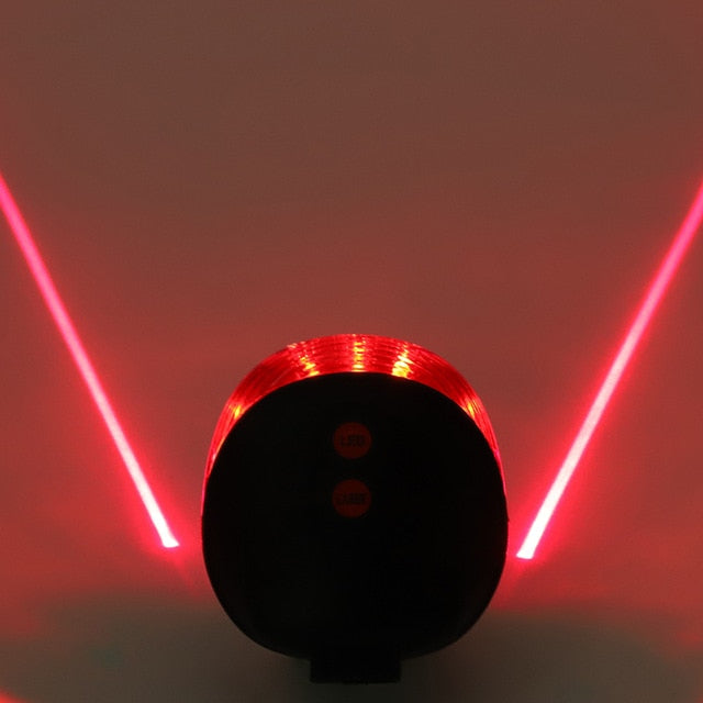 LED Laser Cycling Lights
