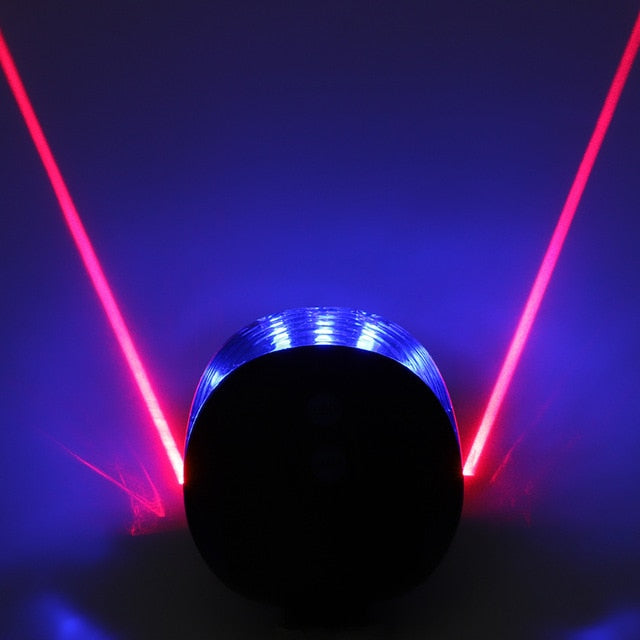 LED Laser Cycling Lights