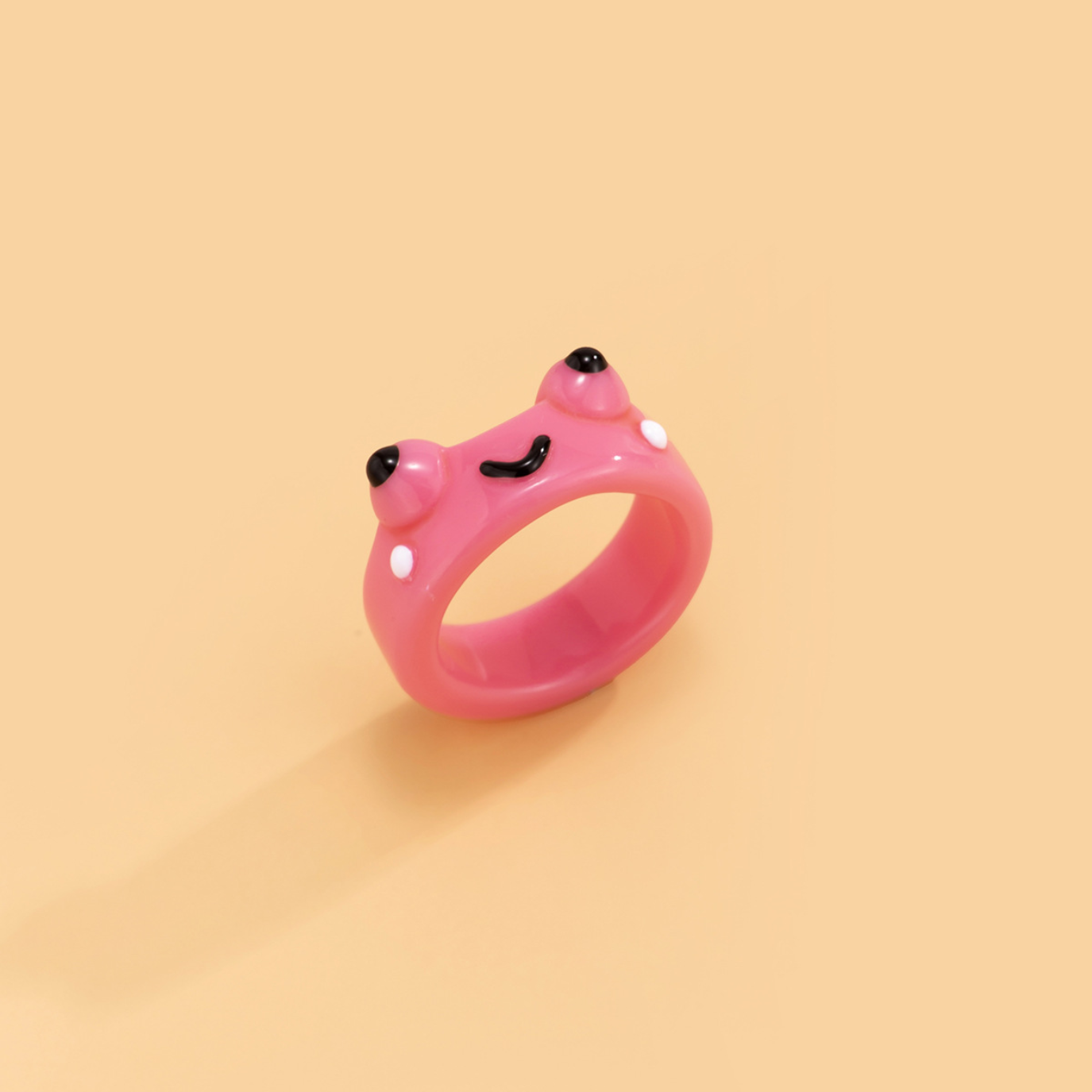 Fun Broadside Frog Ring